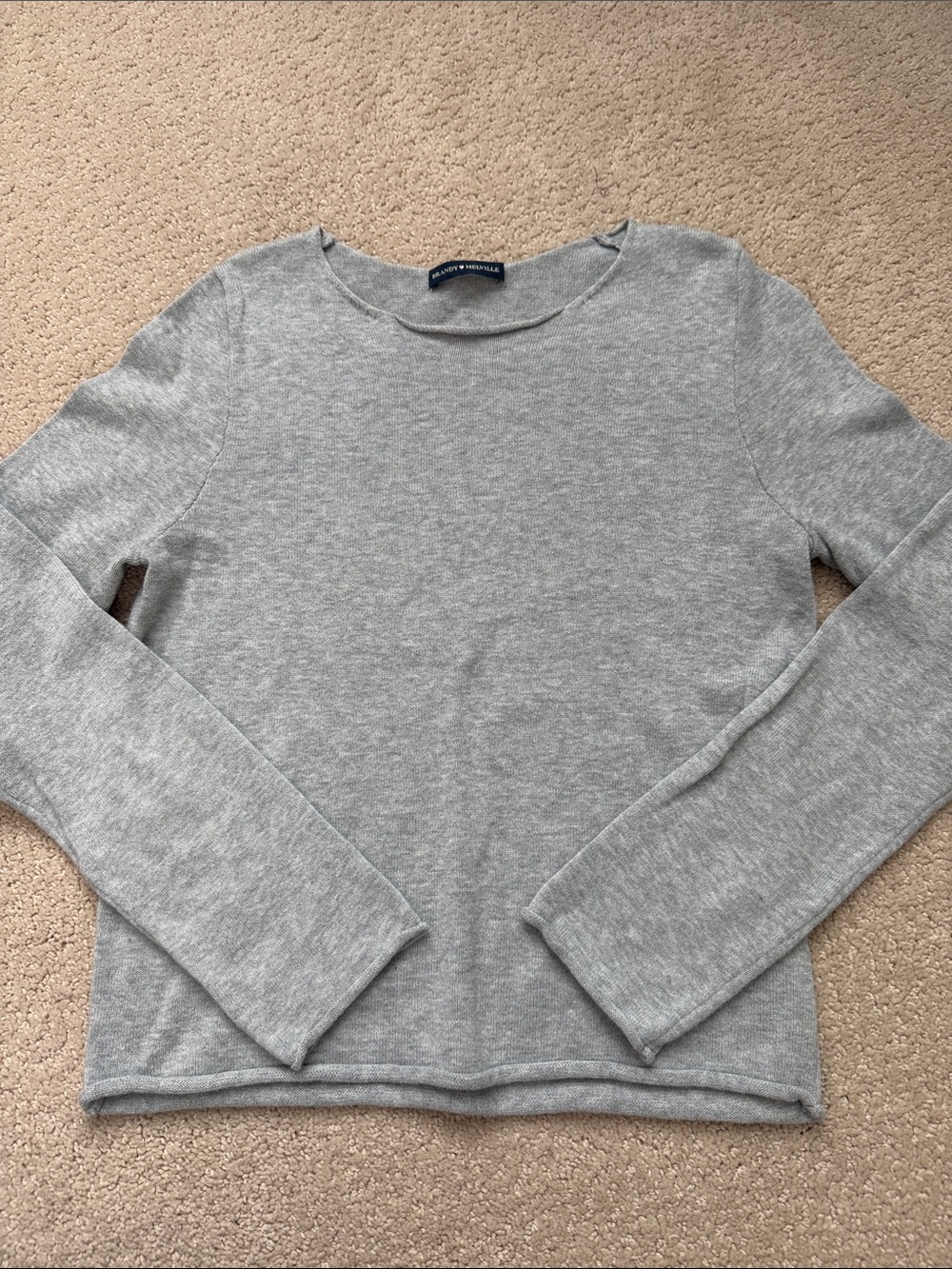 Brandy Melville grey long sleeve